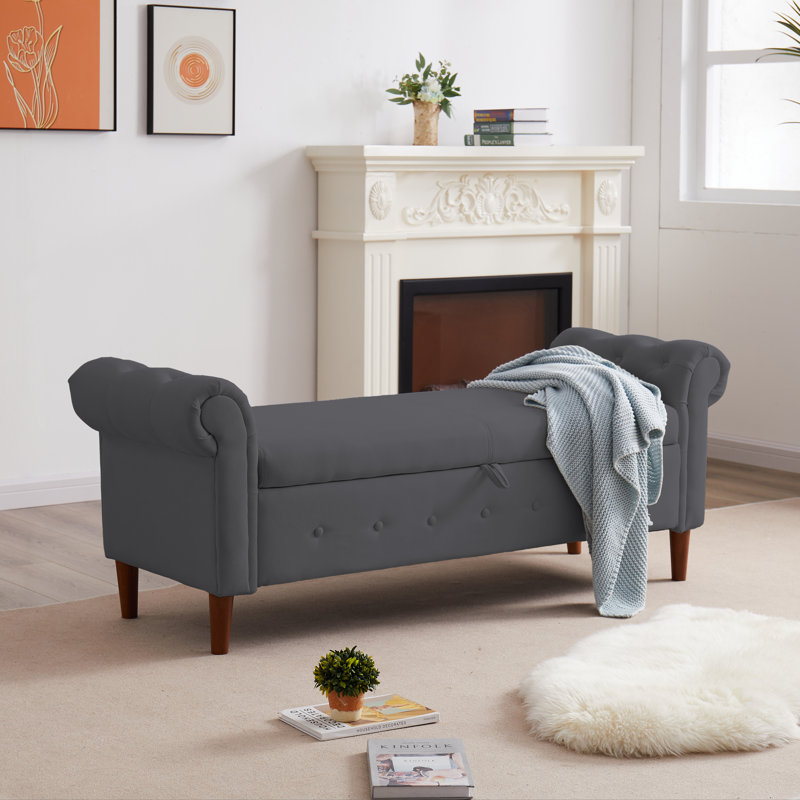 Red Barrel Studio® Ferryhill Storage Bench & Reviews Wayfair